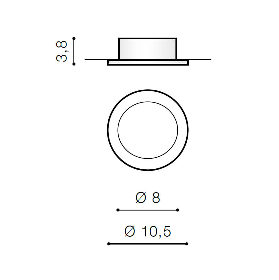 Встраиваемый светильник Azzardo Ibiza AZ1361