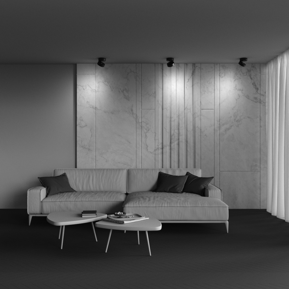 Накладной спот Maytoni Onda C024CL-18W4K-B-1