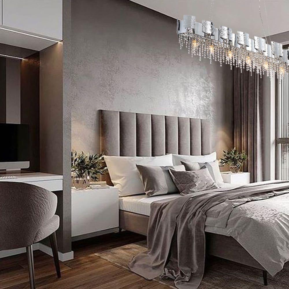 Подвесная люстра Lumien Hall Britta 3006/6PL-CLCR