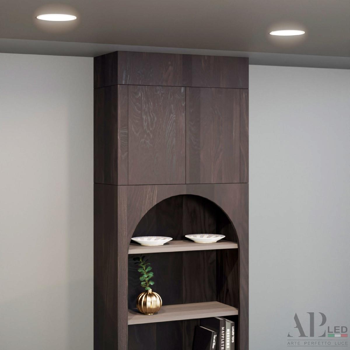 Встраиваемый светильник Arte Perfetto Luce Ingrid 3322.LDY9016/9W/6K