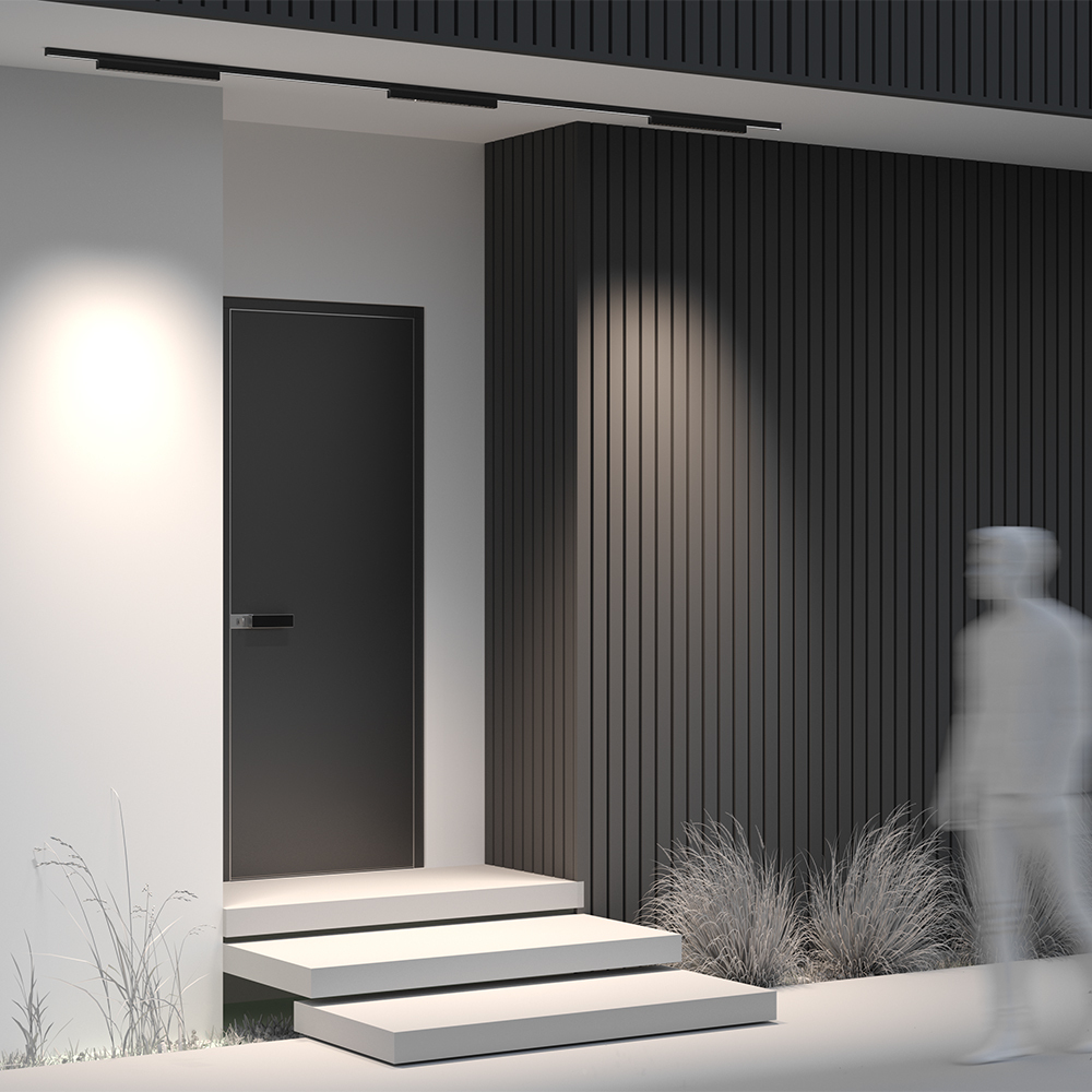 Уличный трековый светильник Maytoni Points O-TR02-2-S-24WB4K