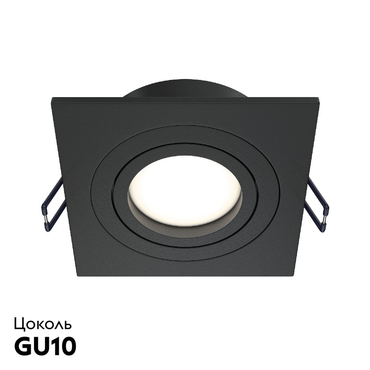 Точечный поворотный светильник Maytoni Atom DL024-2-01B