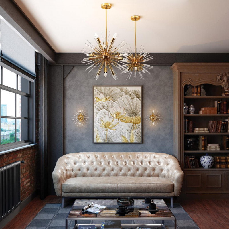 Люстра на штанге Odeon Light 4849/12