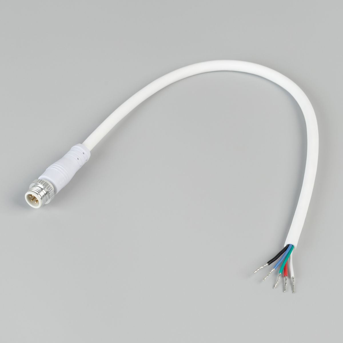 Коннектор питания Arlight ARL-WAVE-1615-CON-POWER-MALE-5PIN-WHT (IP67 Пластик) 060104