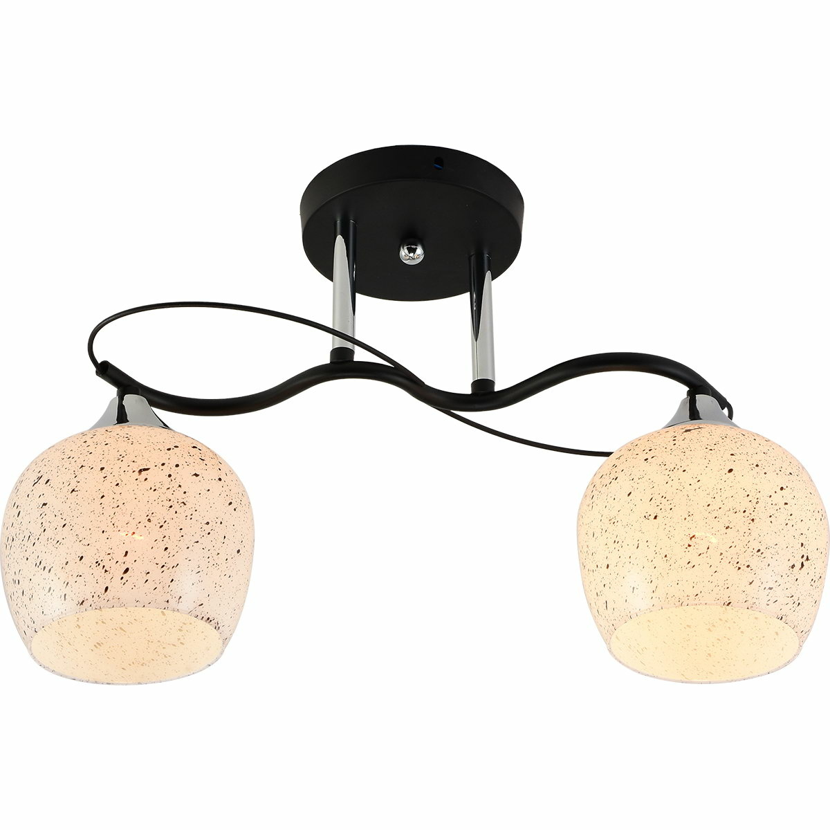 Люстра на штанге Reluce 01311-0.3-02 BK+CR