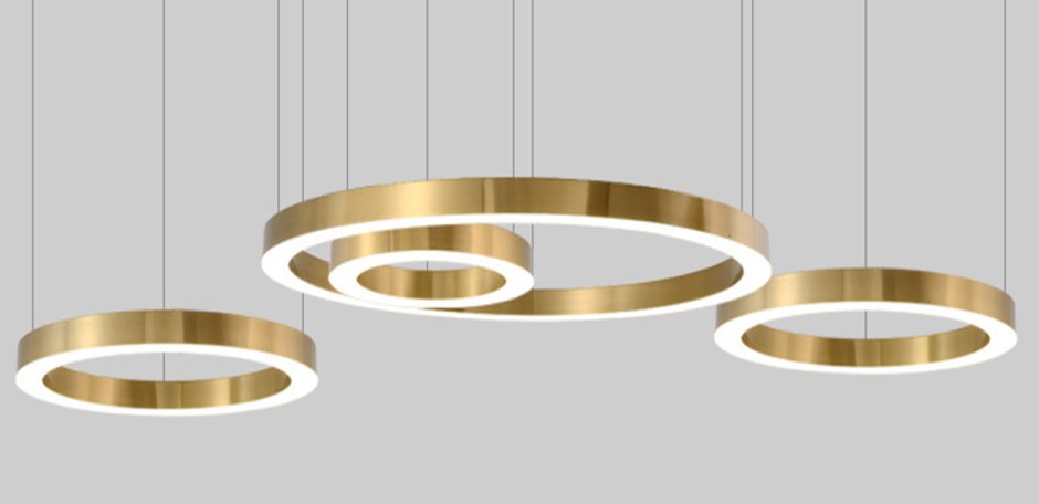 Подвесная люстра ImperiumLoft Light Ring Horizontal 177931-22