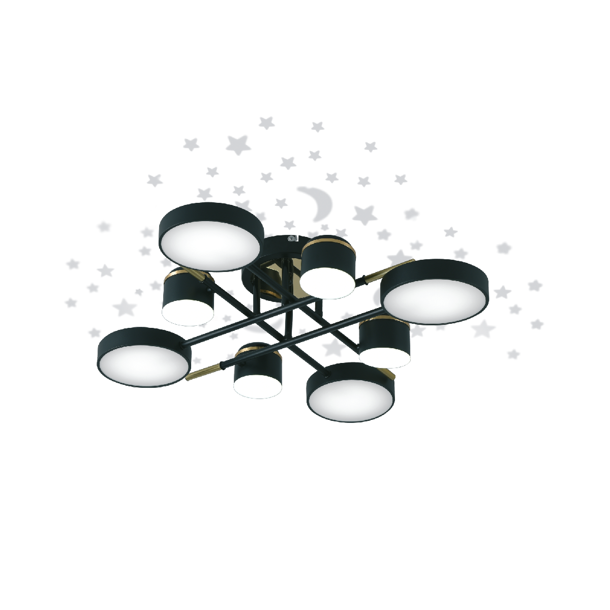 Потолочная люстра Ritter Notte 51632 7