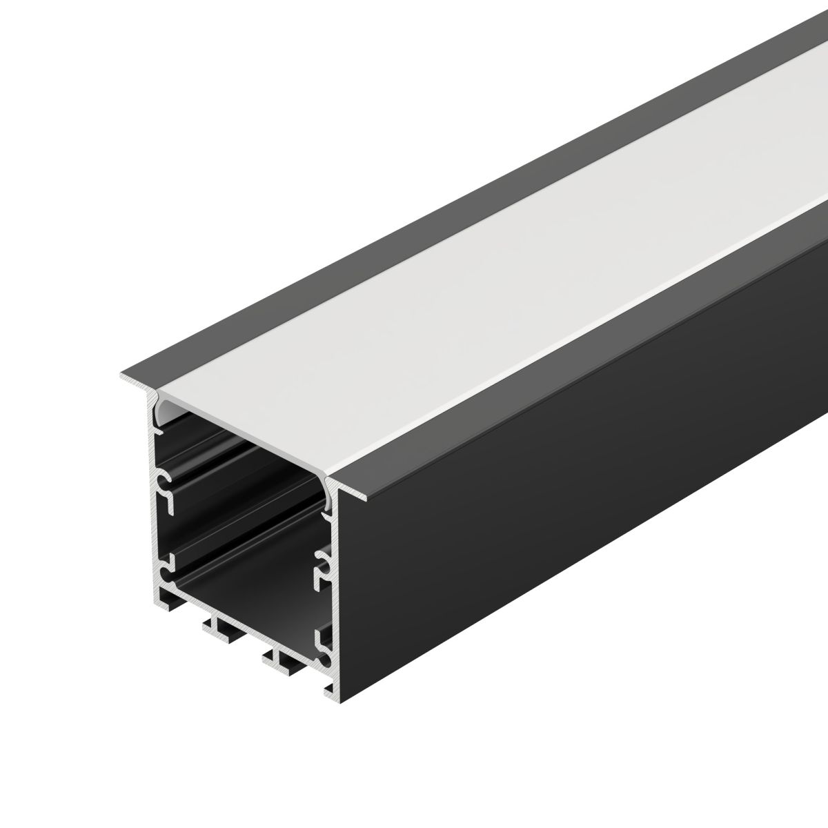 Профиль Arlight LINIA49-F-M-2000 BLACK (Алюминий) 057040