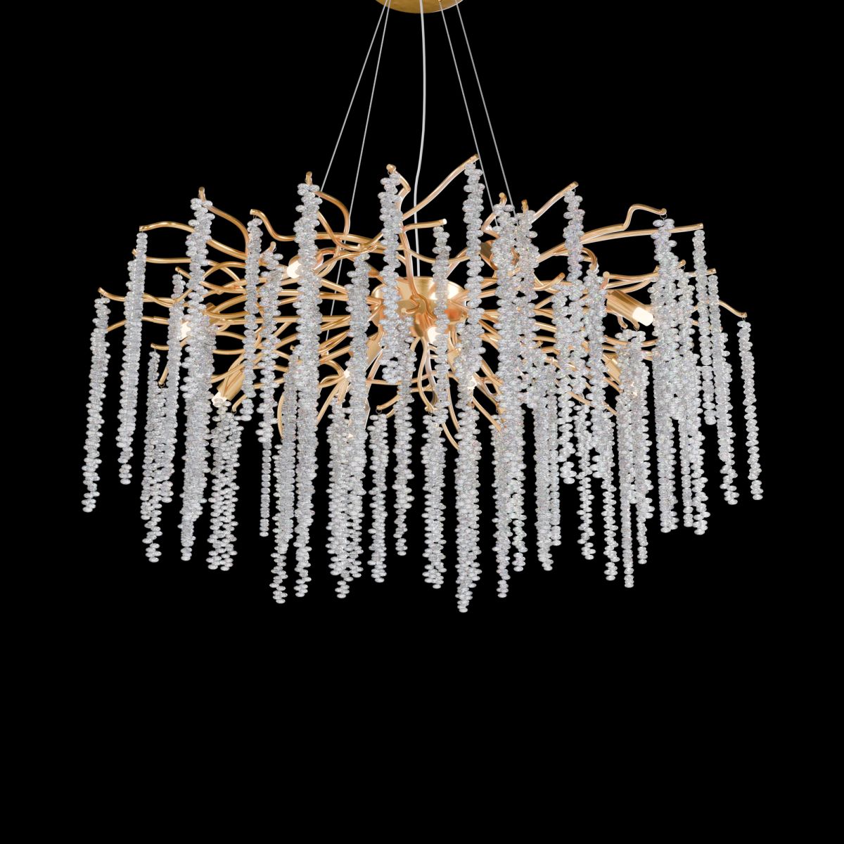 Подвесная люстра Lightera Curls LE303L-11G