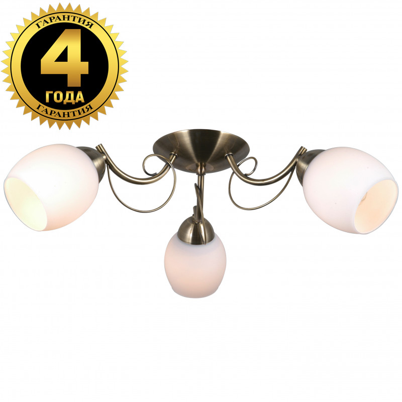 Потолочная люстра Natali Kovaltseva 75147/3C ANTIQUE