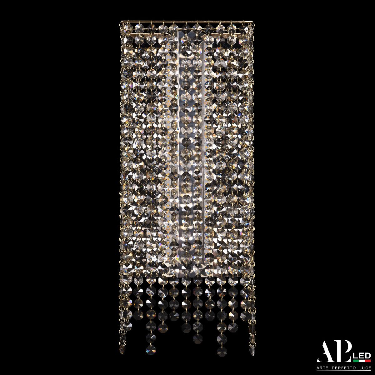 Настенный светильник Arte Perfetto Luce Sicilia S500.B1.20-50.B.3000.Gold.Clear.801.731