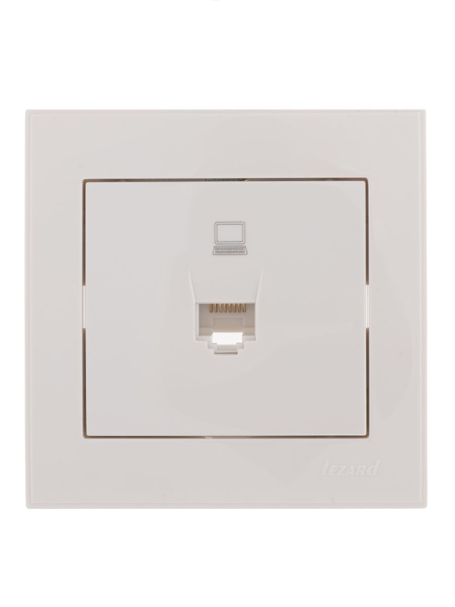 Розетка компьютерная Lezard Rain 703-0202-139