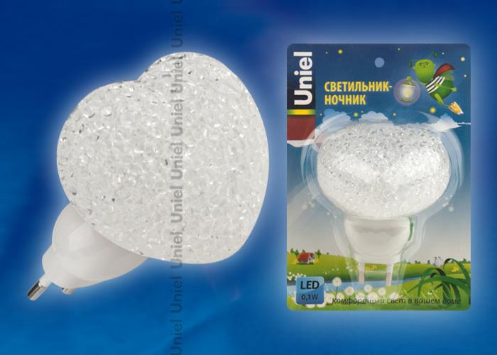 Настенный светодиодный светильник (10331) Uniel DTL-309-Месяц/Yellow/1LED/0,1W