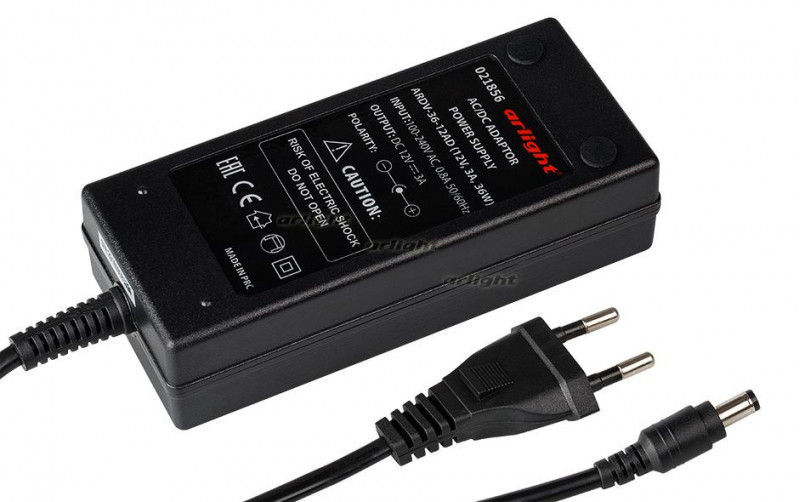 Блок питания Arlight ARDV-36-12AD (12V, 3A, 36W) 021856