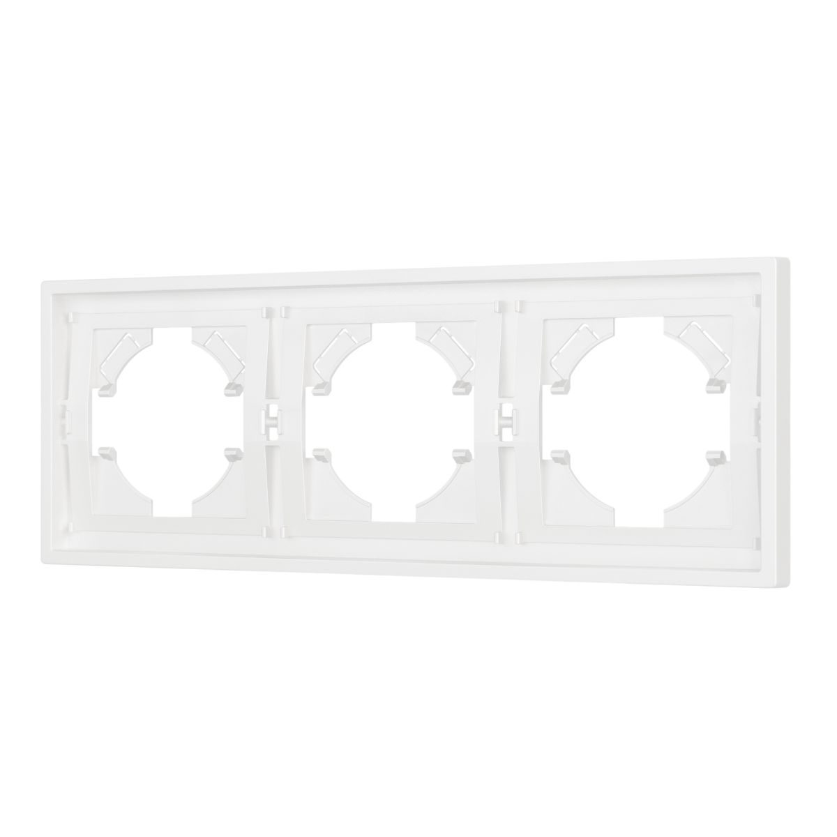 Рамка пластиковая на 3 поста Arlight FRM-TENDO-SFPL-3-WH 054653
