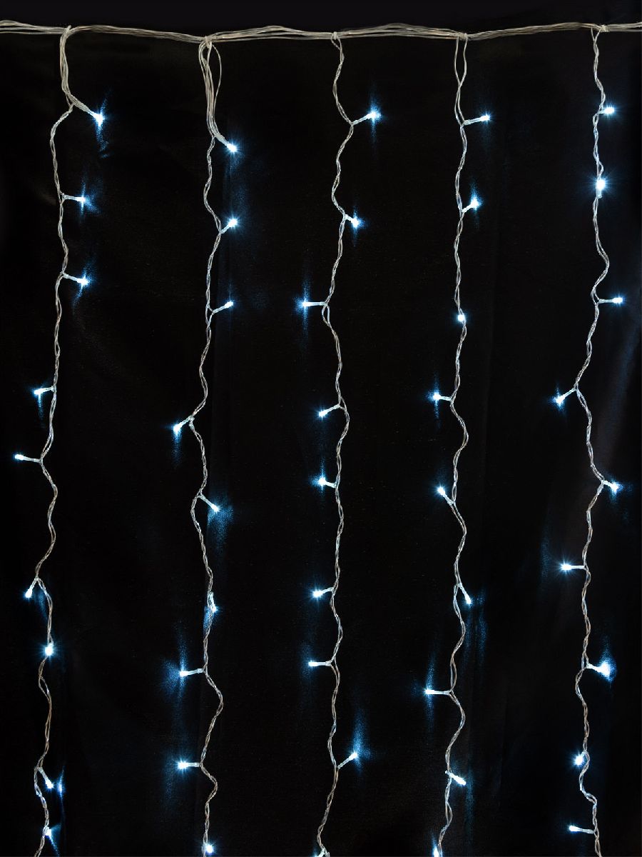 Уличная светодиодная гирлянда TDM Electric Занавес 220V холодный белый 8 режимов SQ0361-0028