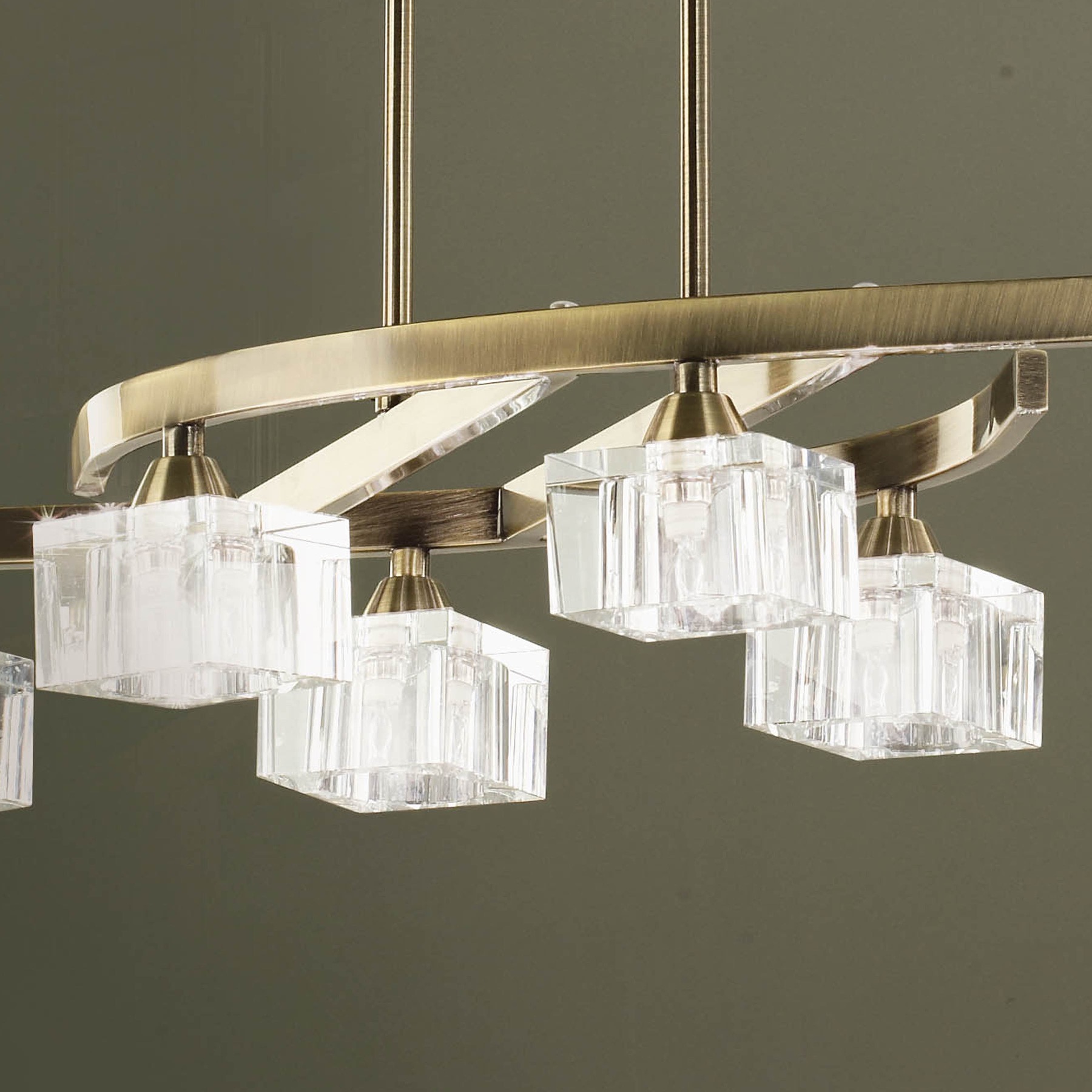 Подвесная люстра Mantra Cuadrax 1106