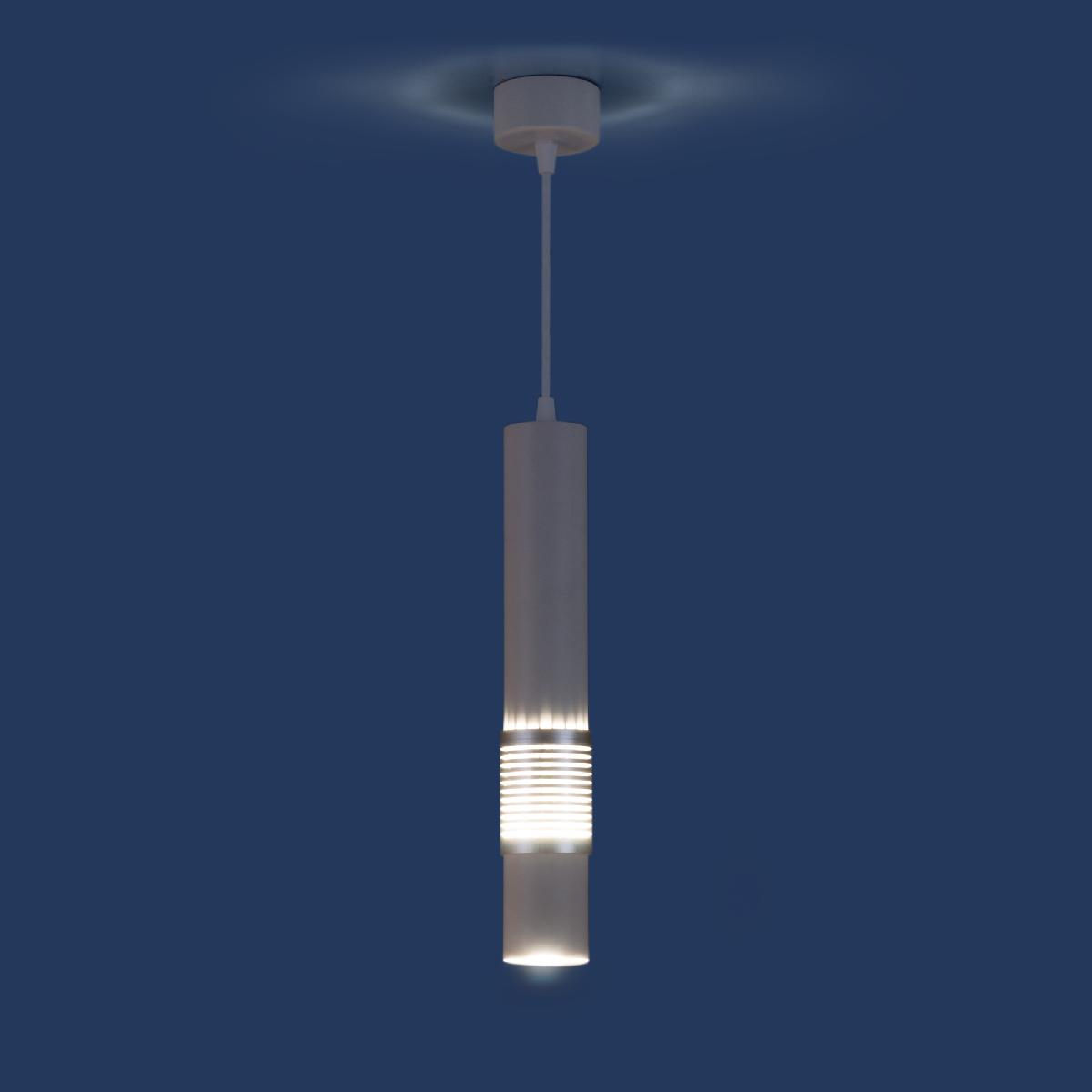 Подвесной светодиодный светильник Elektrostandard DLN001 DLN001 MR16 белый матовый/серебро