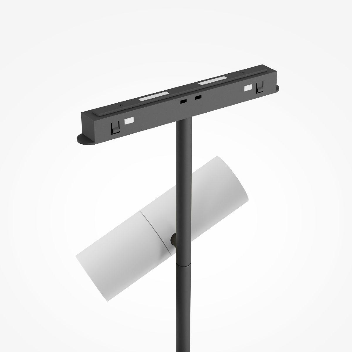 Трековый магнитный светильник Maytoni Elti Duo TR005-4-2X12W-DS-BW