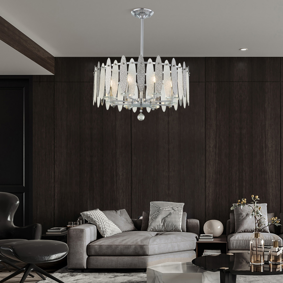 Люстра на штанге Arte Milano Sorrento 373309/8/350/570 CR