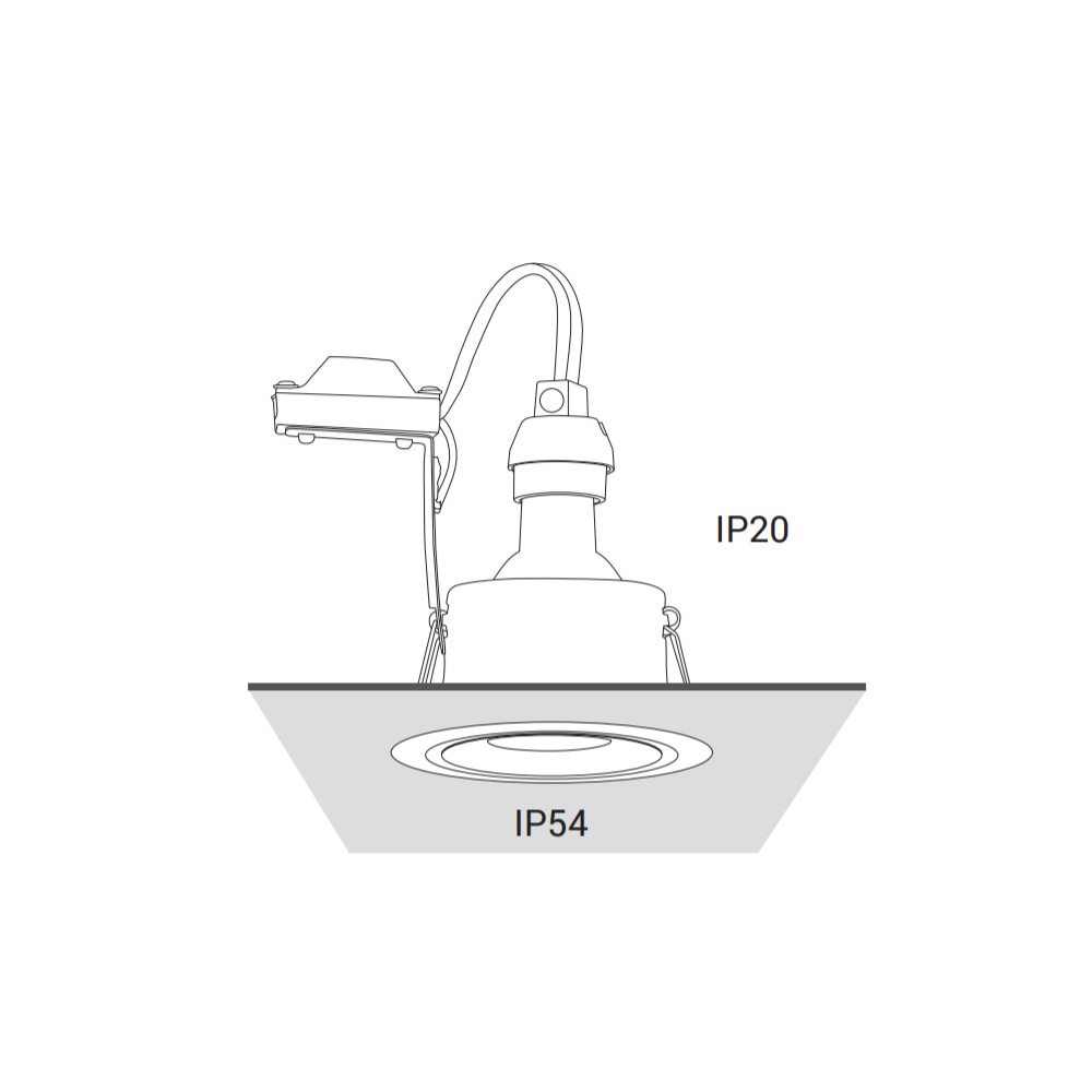 Встраиваемый светильник Nowodvorski Golf 8376