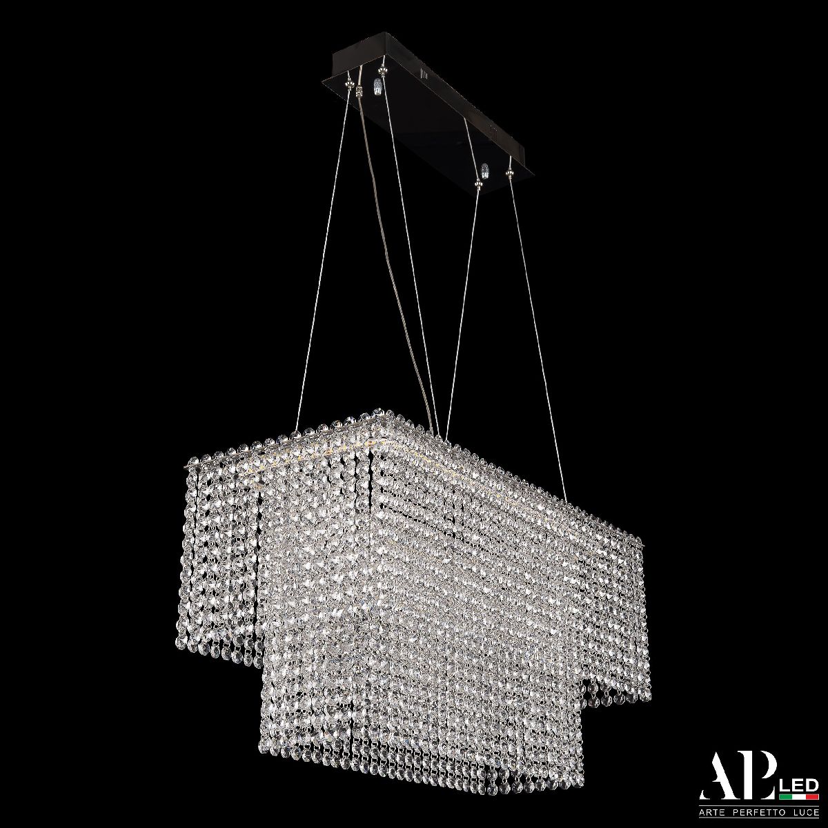 Подвесная люстра Arte Perfetto Luce Sicilia SH05.57.C.Ni.4000