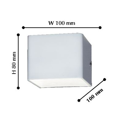 Уличный настенный светодиодный светильник Favourite Twinser 1998-1W УЦ