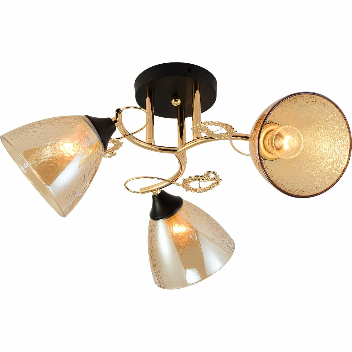 Люстра на штанге Reluce 01321-0.3-03 FGD+BK