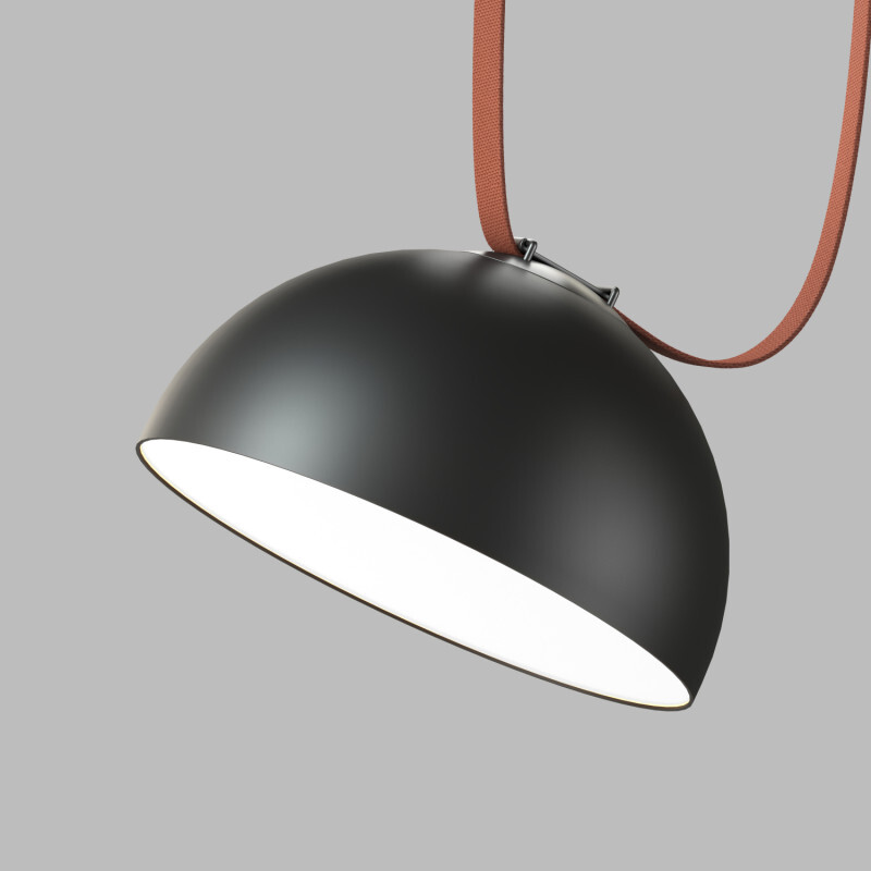 Трековый однофазный светильник Denkirs Belty Flow DK5562-BK