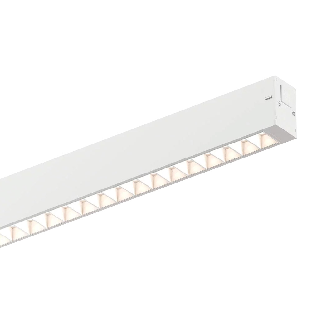 Трековый однофазный светильник AM Group Plain Opal AM581 18W 3000K WH