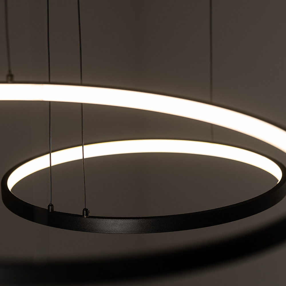 Подвесная люстра Nowodvorski Circolo Led Black 10867