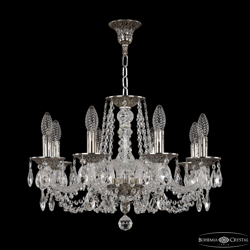 Подвесная люстра Bohemia Ivele Crystal 16202/8/195 NB