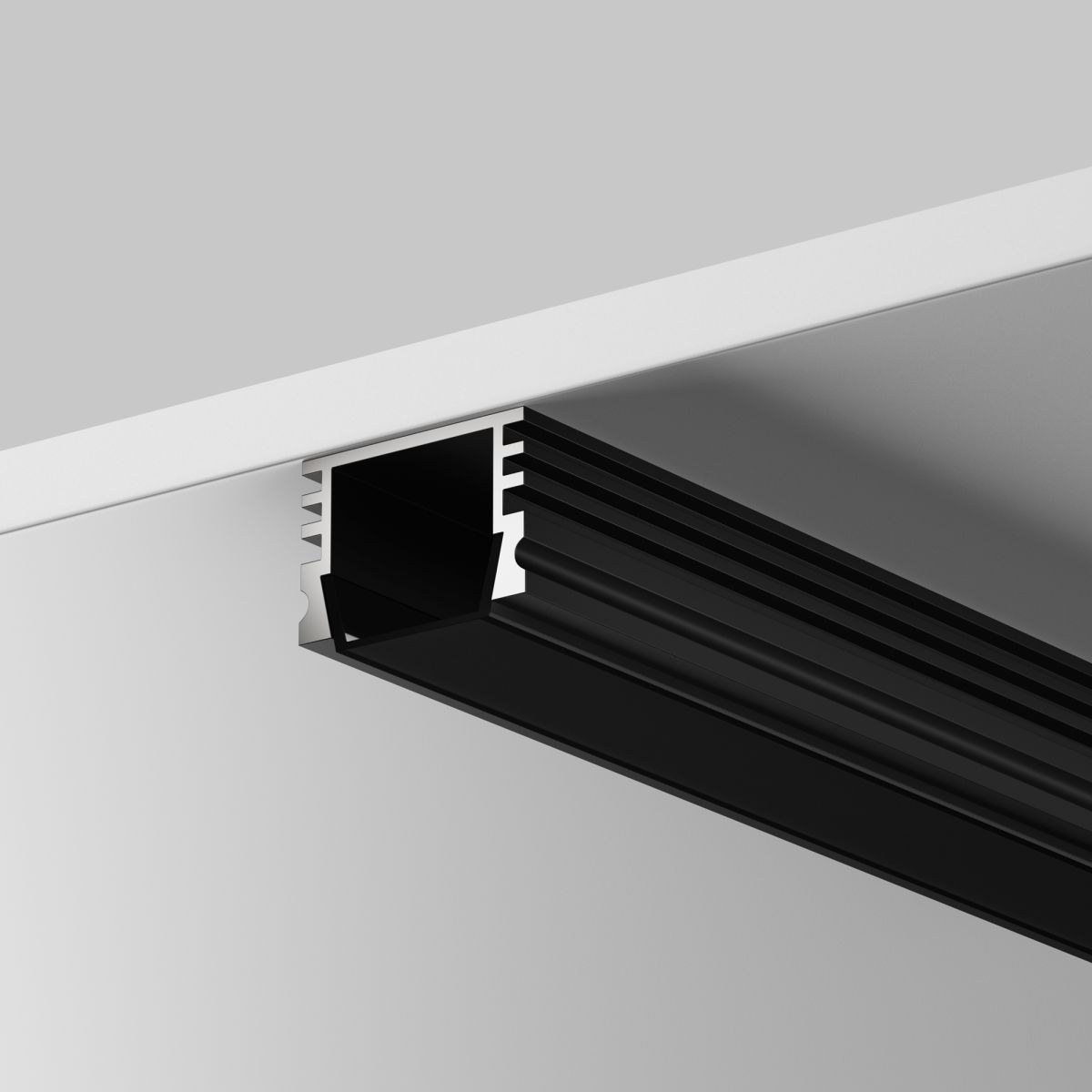 Рассеиватель для профиля 16×12 Maytoni Led Strip ALM-005-B-DF-2M 642024