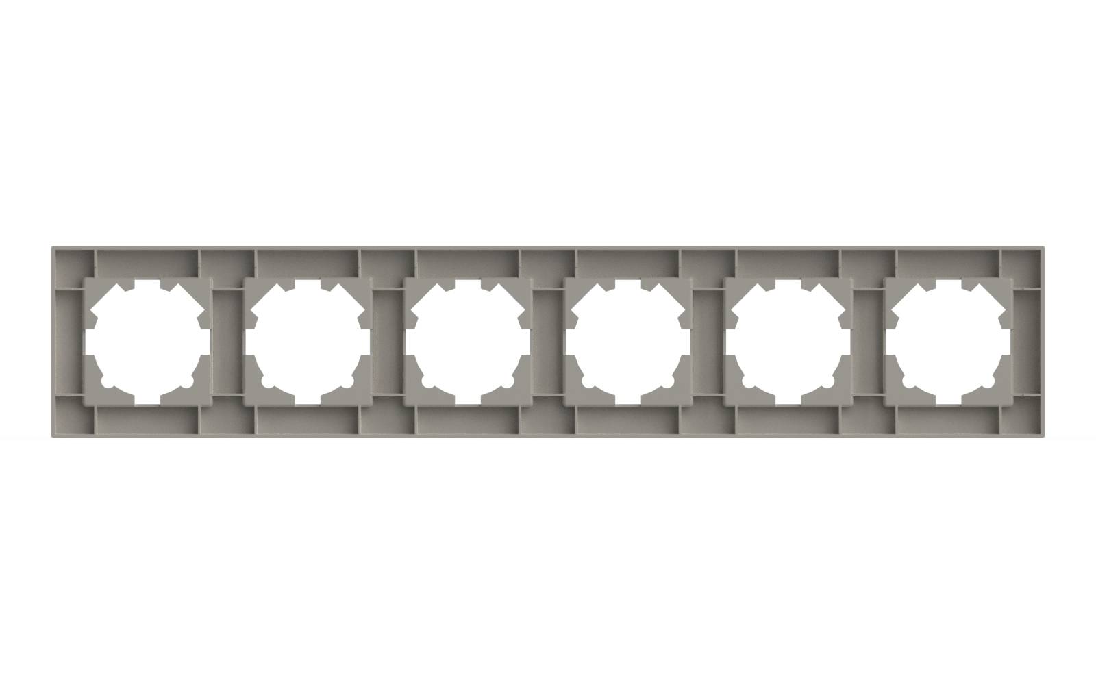 Рамка шестиместная ELBI Vega 510-010200-252