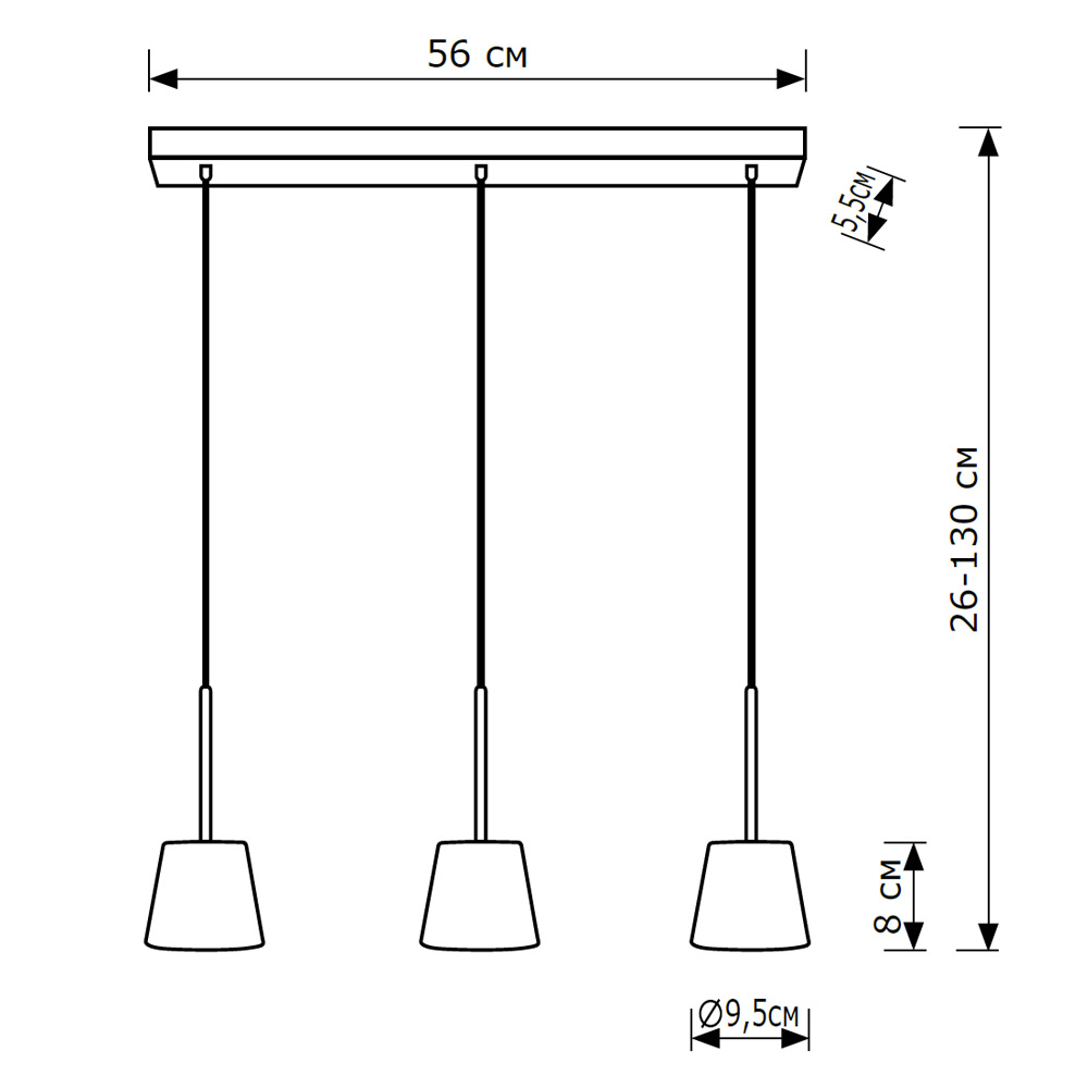 Подвесной светильник LightHall Lusio LH012147