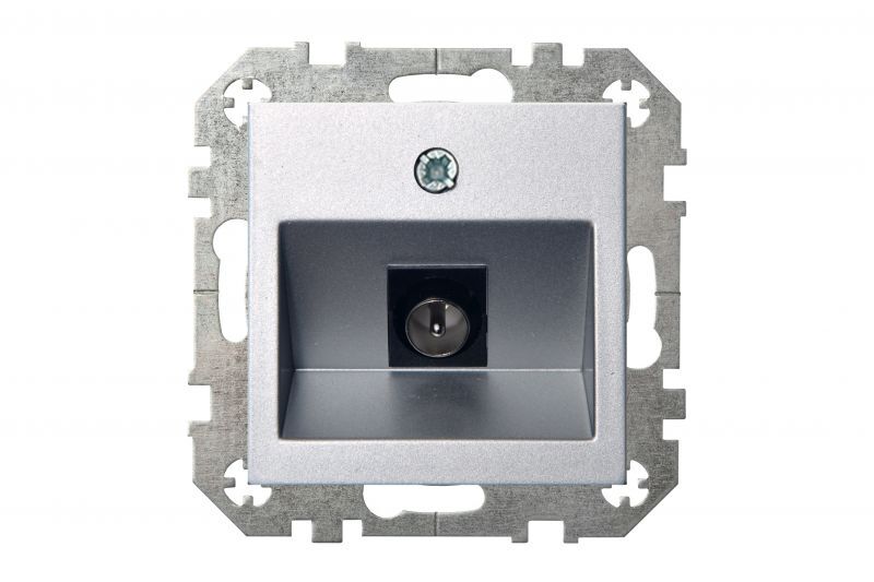 Розетка телевизионная (TV) F-разъем Liregus Epsilon 28-182