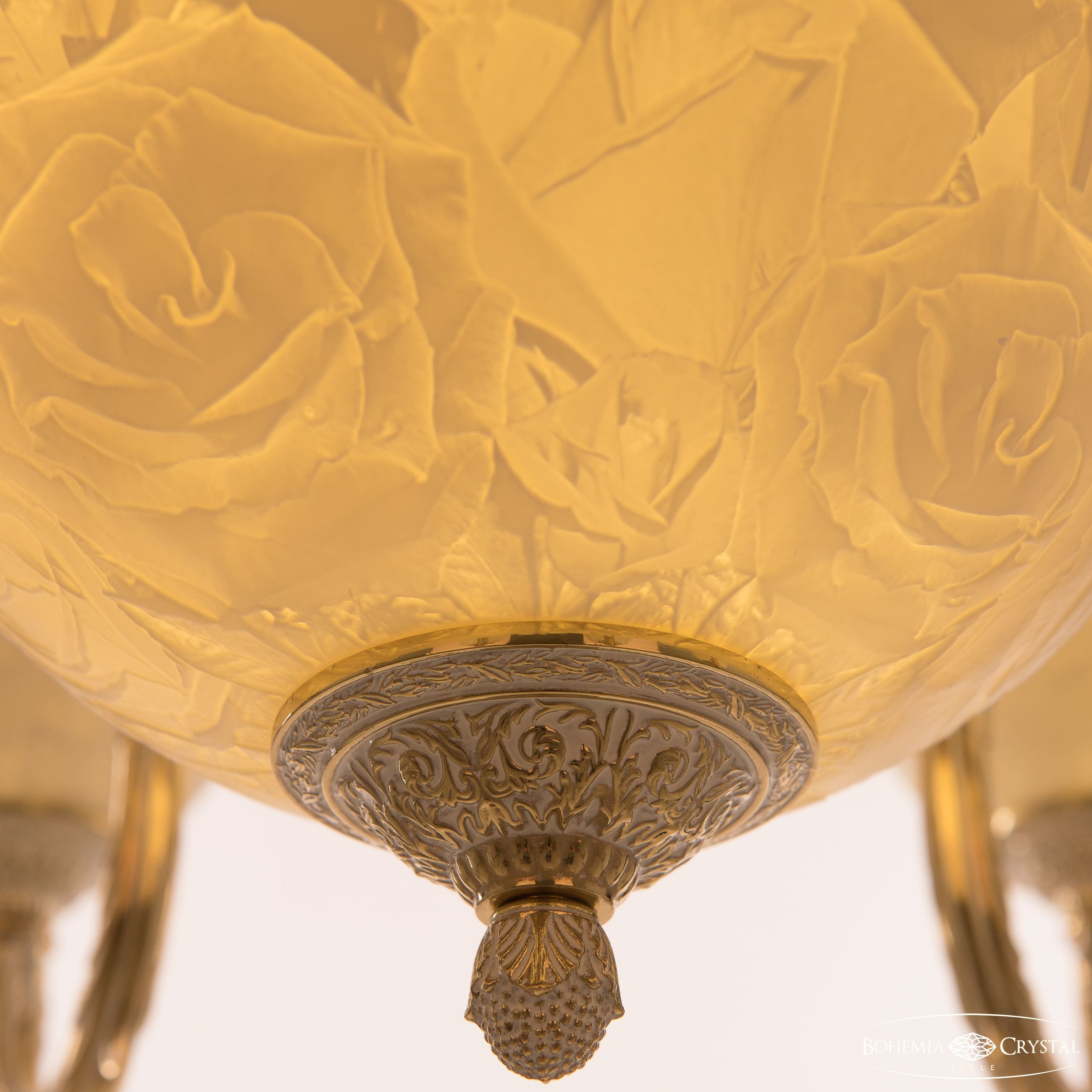 Подвесная люстра Bohemia Ivele Crystal Florence 71203P/8/210 GW P1 U Rose