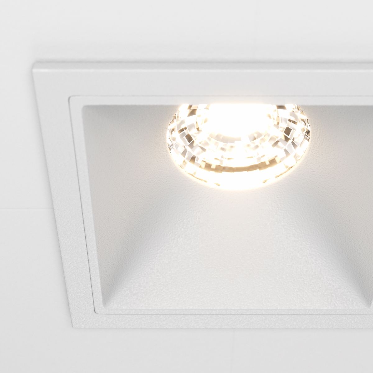 Встраиваемый светильник Maytoni Technical Alfa LED DL043-01-10W3K-SQ-W