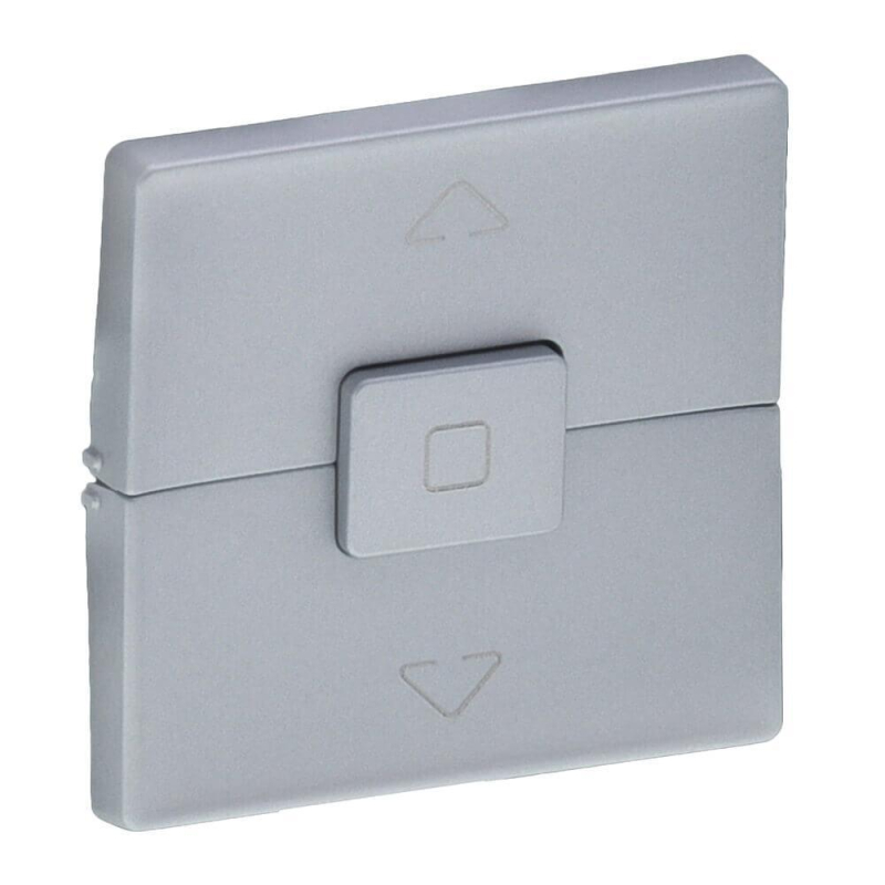 Лицевая панель Legrand Valena Life выключателя жалюзи алюминий 755142