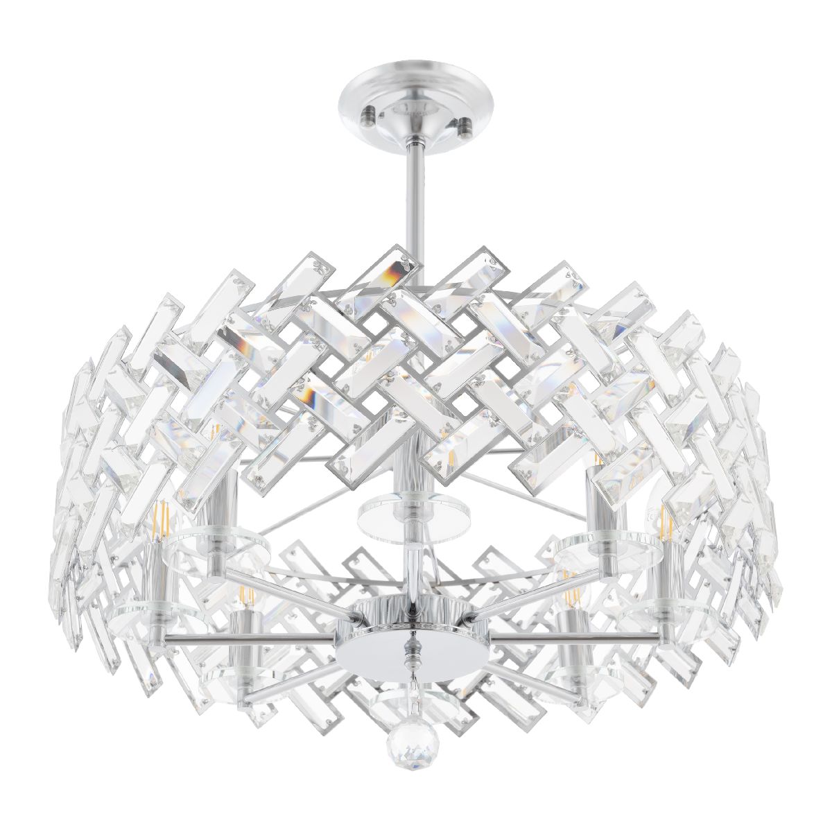 Люстра на штанге Arte Milano Sorrento 377019/8/300/570 CR