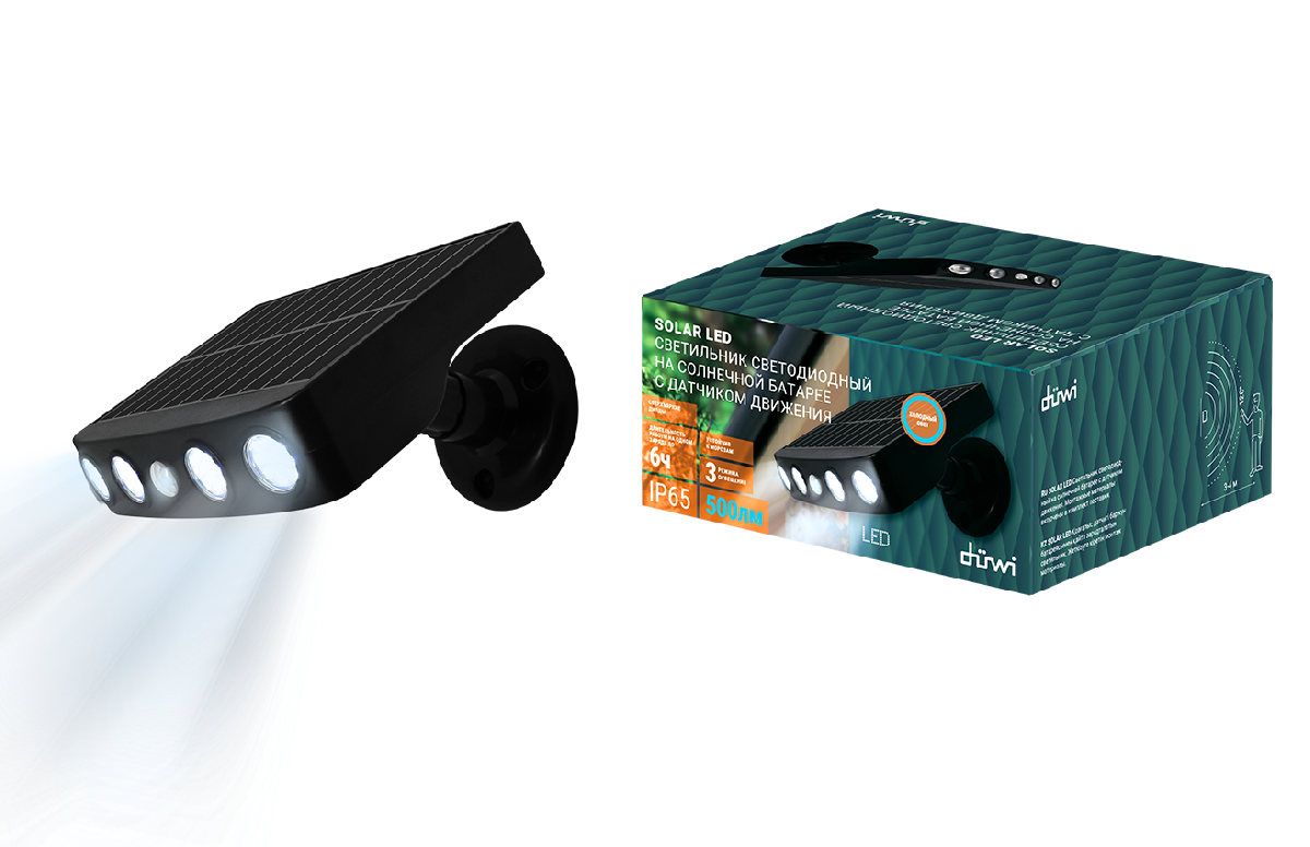 Прожектор на солнечных батареях Duwi Solar led 25027 2