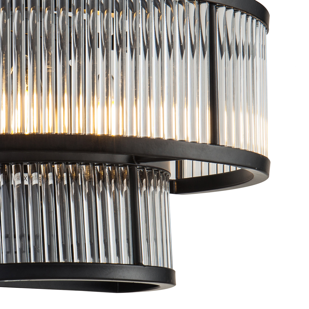 Настенный светильник Delight Collection Crystal bar KM0926W-2 black