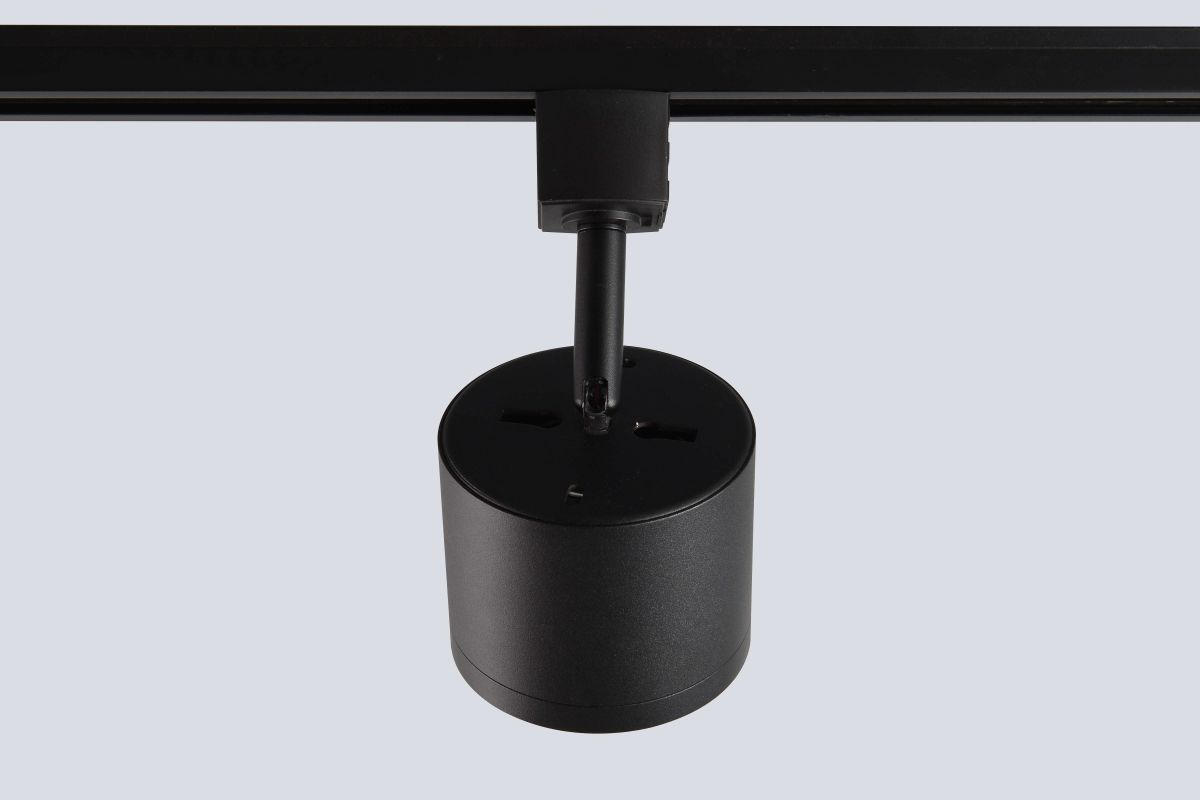Трековый однофазный светильник Crystal Lux CLT 0.31 020 BK