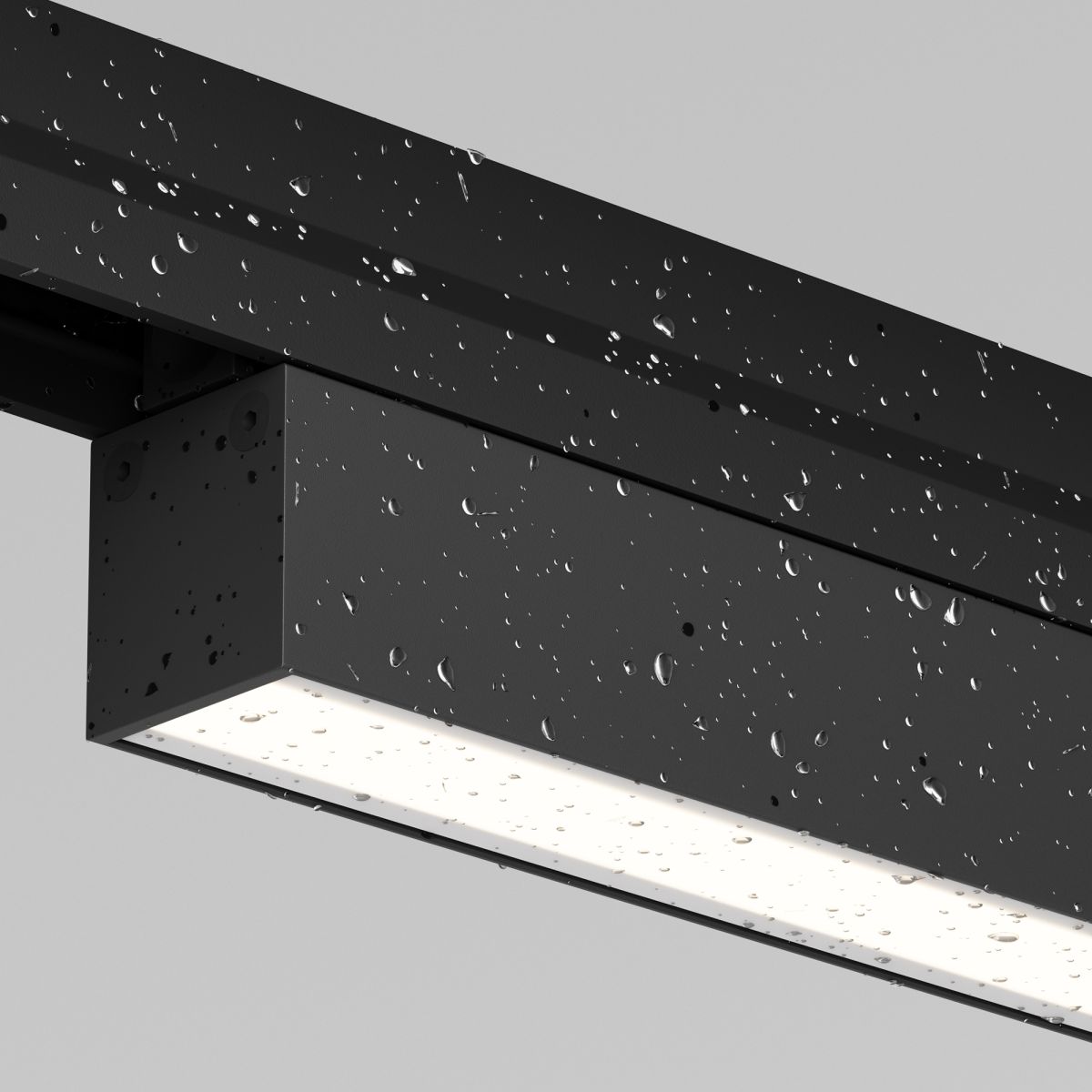 Уличный трековый светильник Maytoni Basis O-TR02-1-S-12WB4K