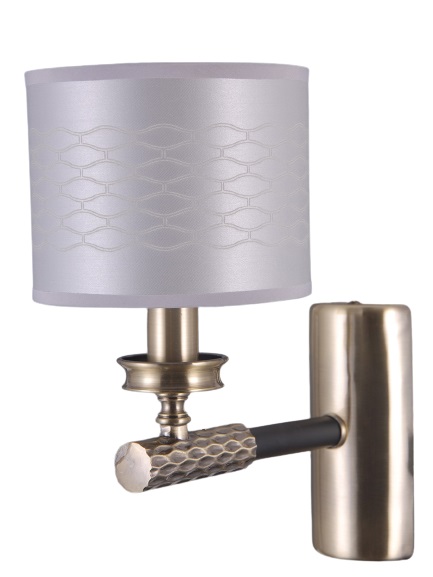 Бра серое Elvan BR-39320/1-E14-BrBlWh