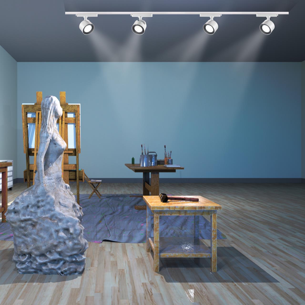 Трековый светодиодный светильник NOVOTECH PIRUM 358434