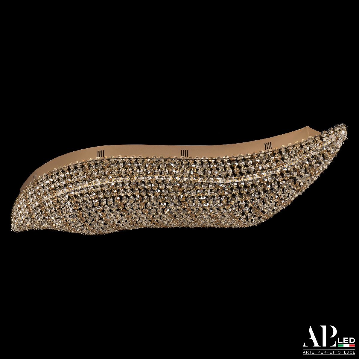 Потолочная люстра Arte Perfetto Luce Sicilia SH507.2.80.R.Gd.3000.Clear.721