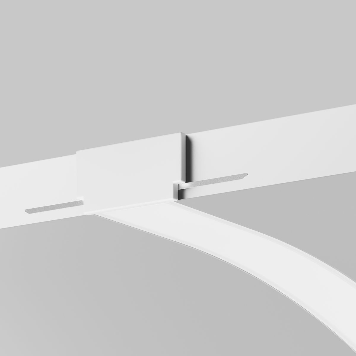 Алюминиевый встраиваемый профиль с вертикальным изгибом Maytoni 636005