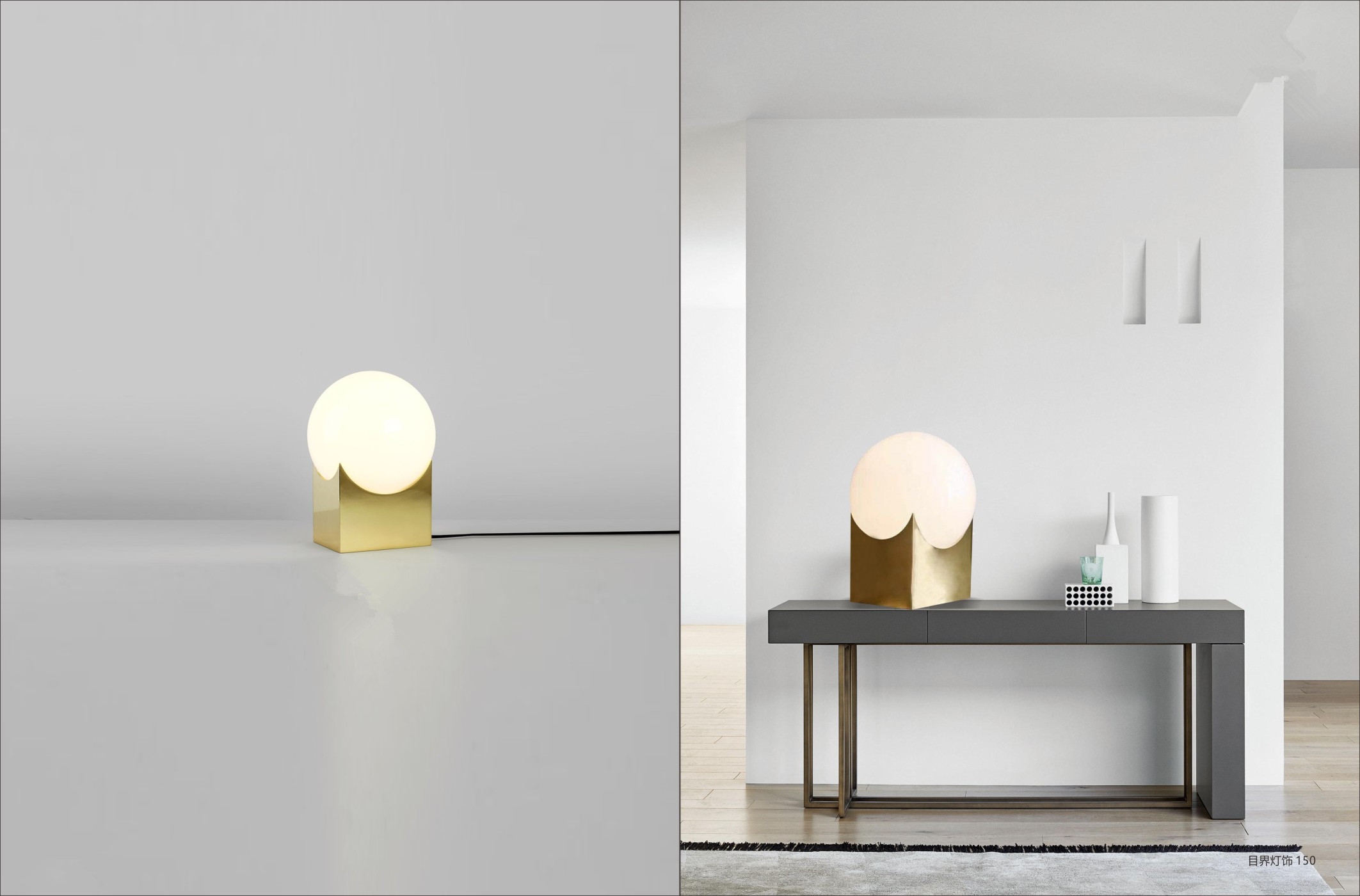 Настольная лампа iLamp Golden 10213T/1-D200 MGL-WH