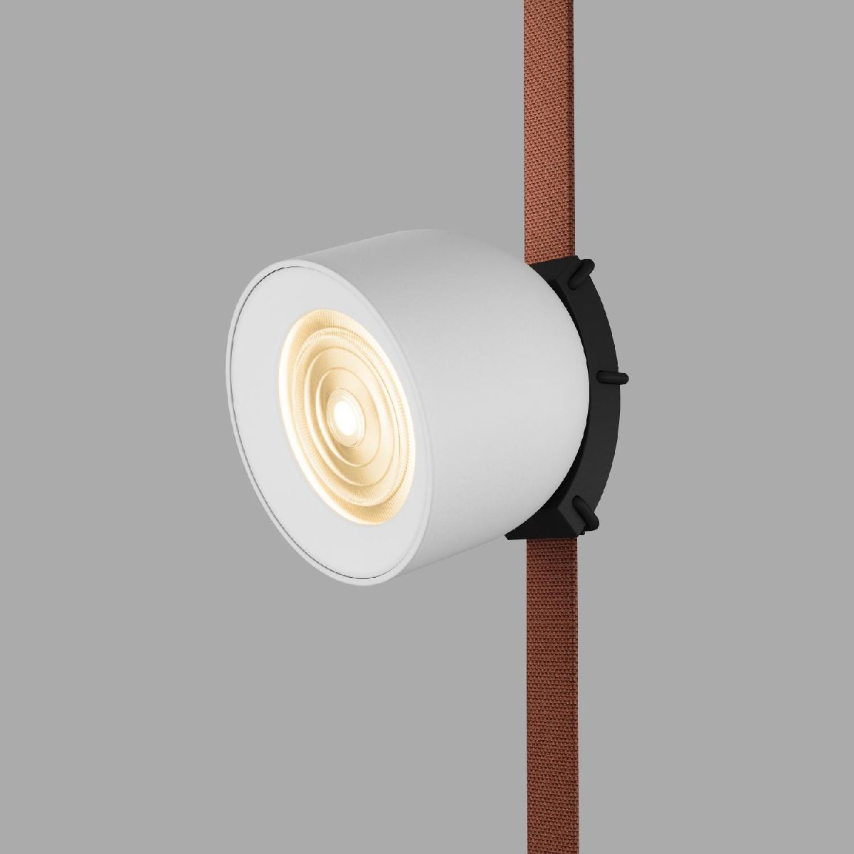 Трековый однофазный светильник Denkirs Belty Spot DK5541-WH+BK